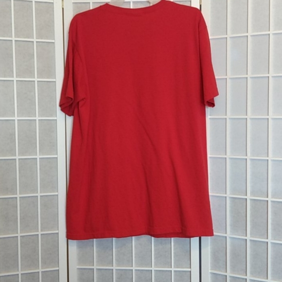 Bowery Supply Christmas T-Shirt – Red – Size XL - Picture 3 of 4
